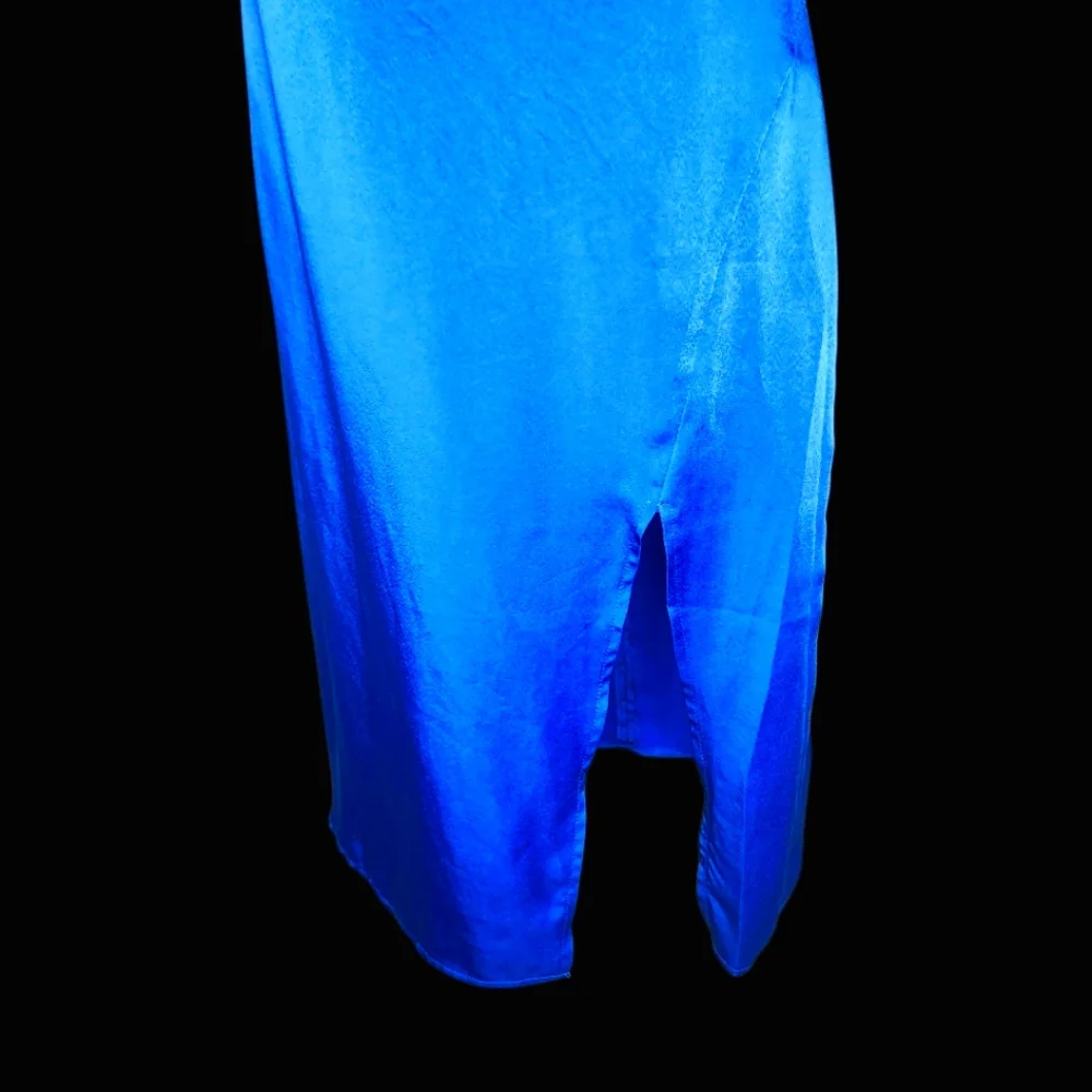 D&M Blue Cocktail Dress - Small - Picture 2 of 10